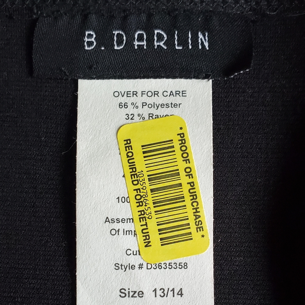 New! B.Darlin Dress with pockets - Picture 7 of 7